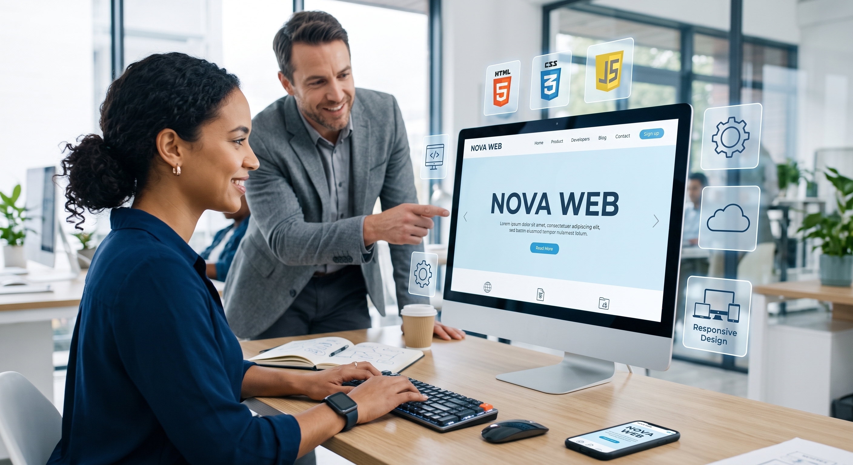 Développement de site web