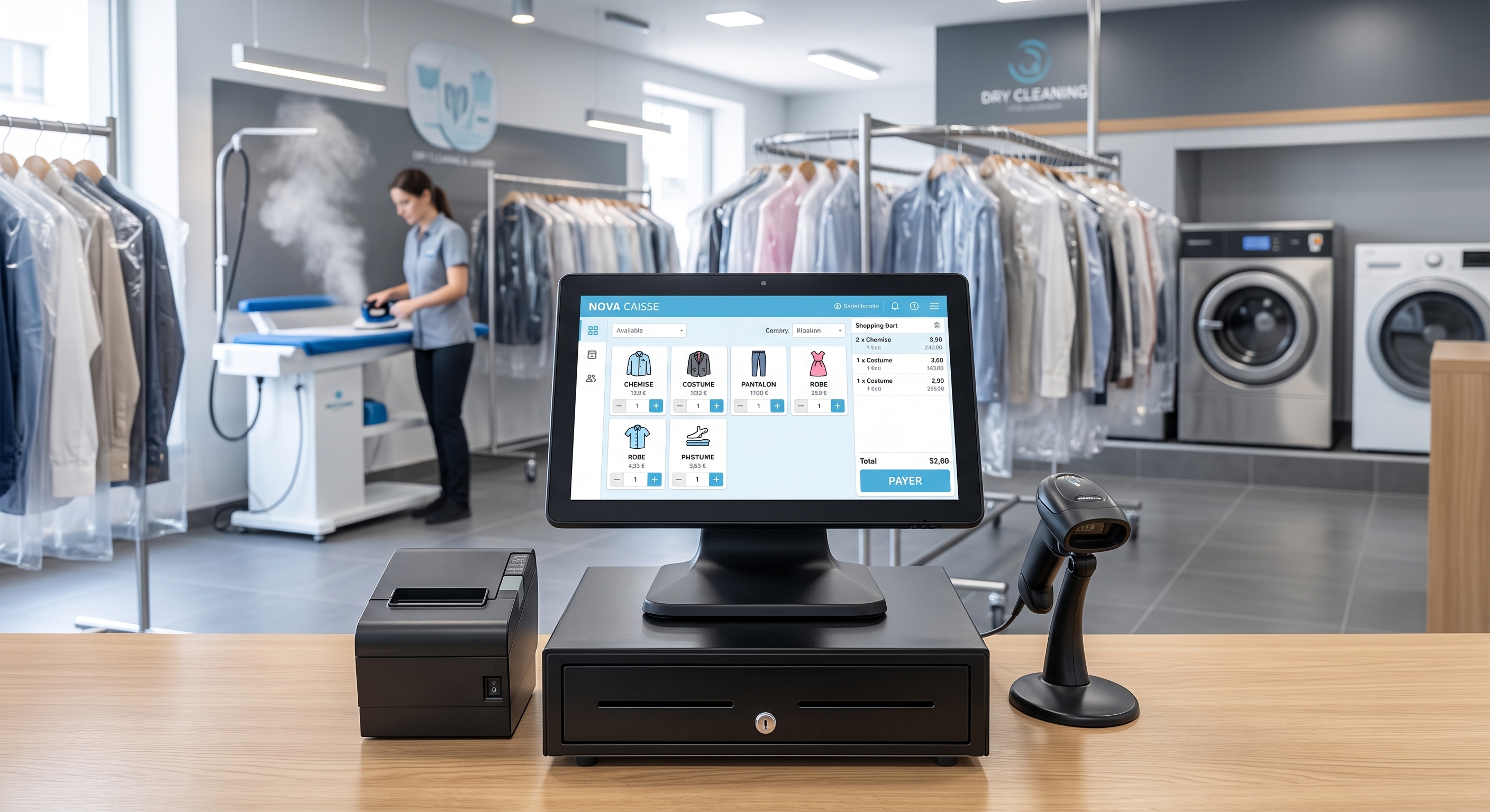 Pressing & Retouche POS