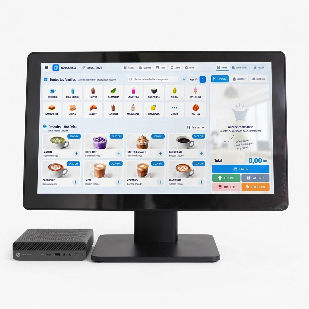 Écran tactile 17+ mini unité centrale Core i5