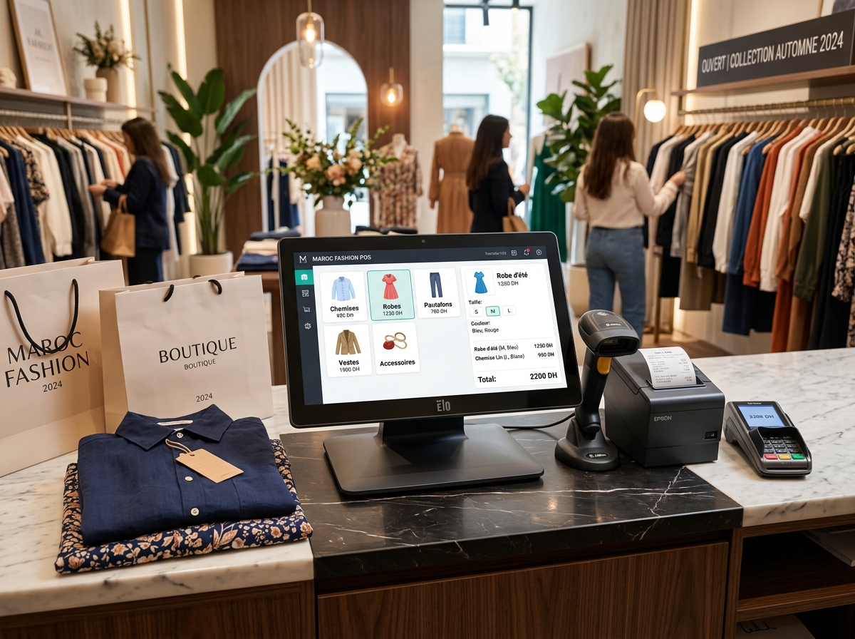 Caisse Boutique & Mode Maroc